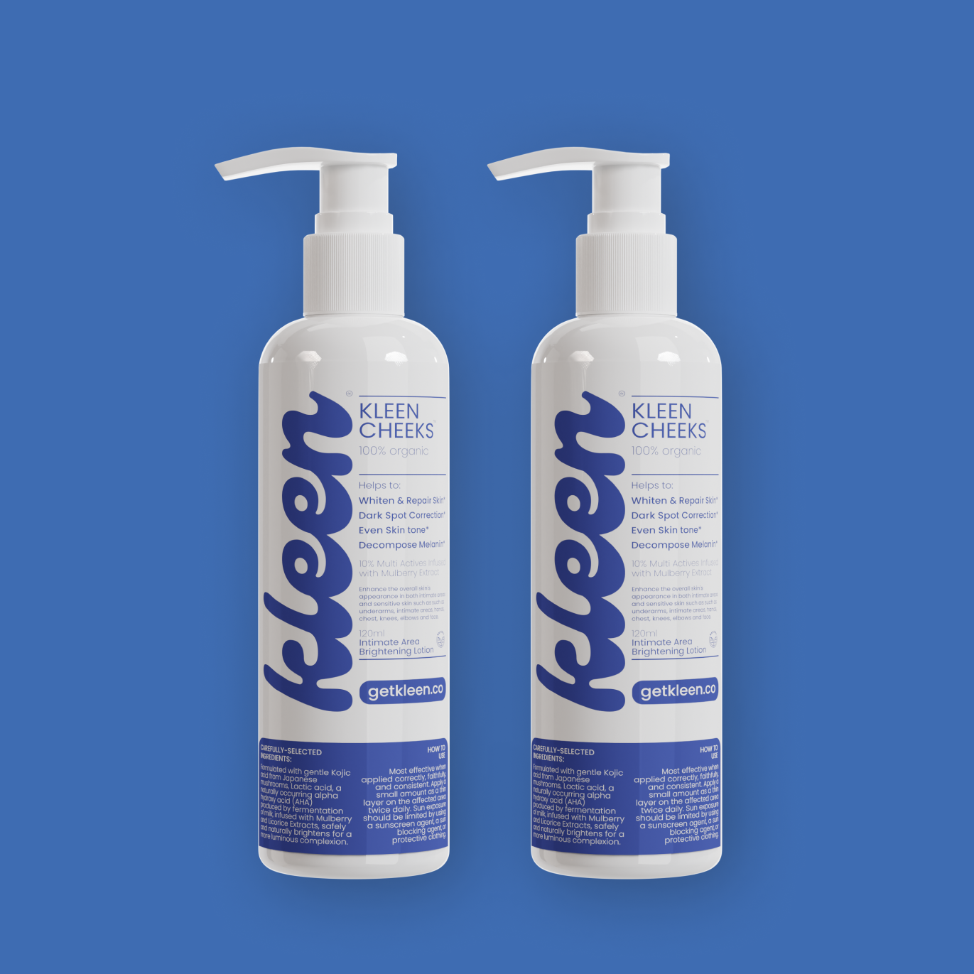 Kleen Cheeks™ - All Body Brightening Lotion